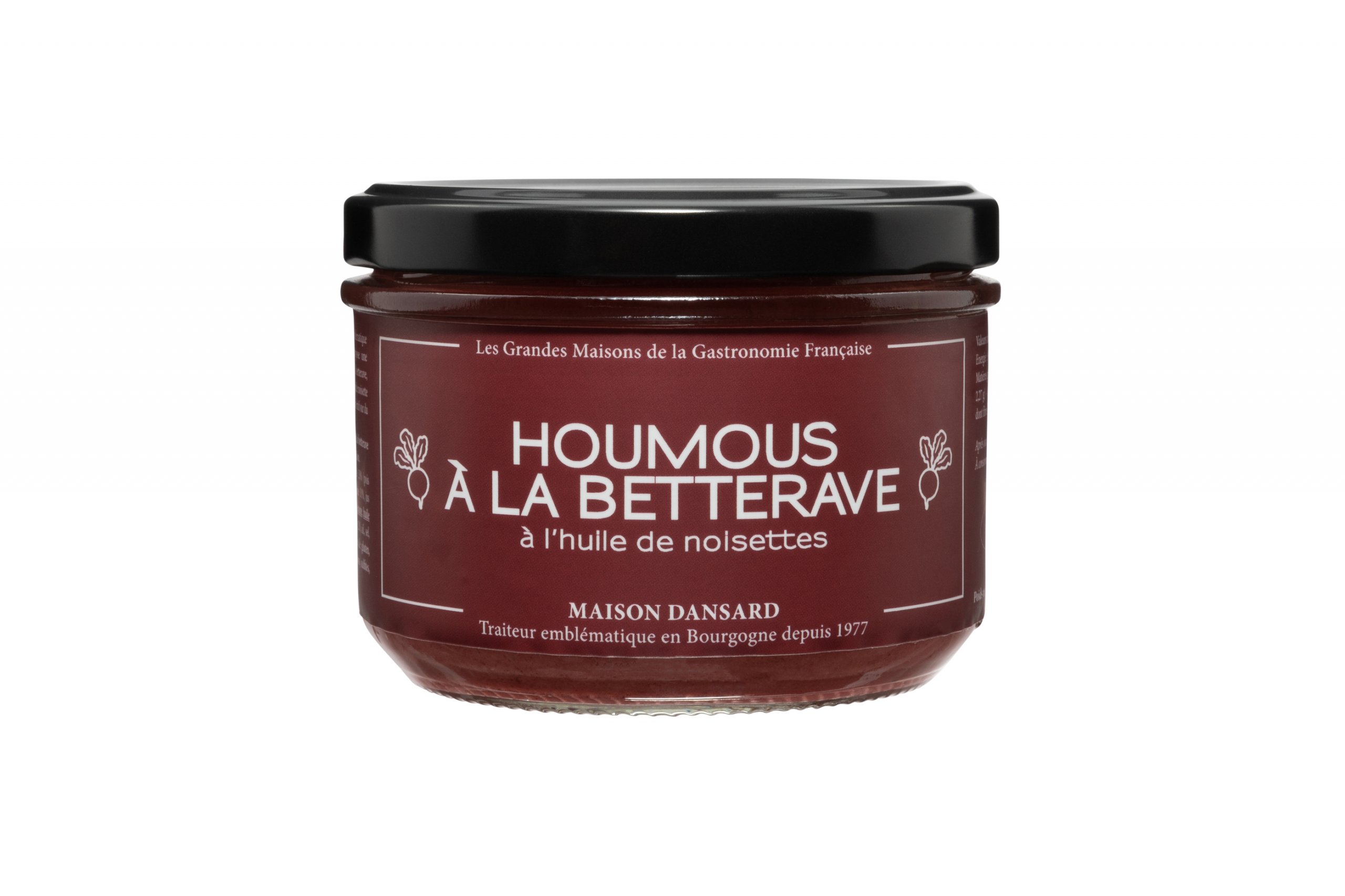 Houmous à la Betterave à l'huile de noisettes