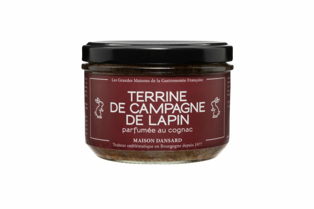 Terrine de campagne de lapin parfumée au cognac GMGF